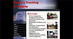 Desktop Screenshot of duckystrucking.com